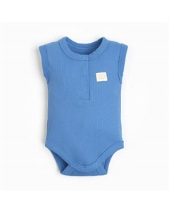 Боди BASIC LINE, рост 74-80 см, синее Крошка я