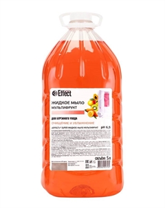 Жидкое мыло Super, мультифрукт, 5 л Effect