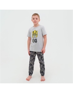 Пижама детская для мальчика Трансформеры, рост 134-140 Kaftan
