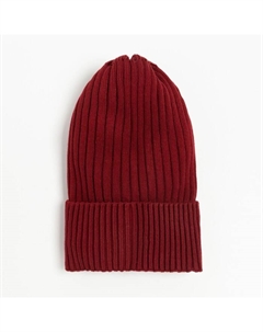 Шапка для девочки, цвет красный, размер 52-56 Hoh loon