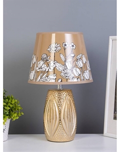 Настольная лампа «Шелдон» E14 40 Вт золото Risalux