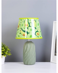 Лампа настольная «Джи» 1×40 Вт Е14 зеленый Risalux