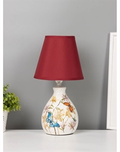 Настольная лампа 16812/1 E14 40 Вт белый h=31 см Risalux