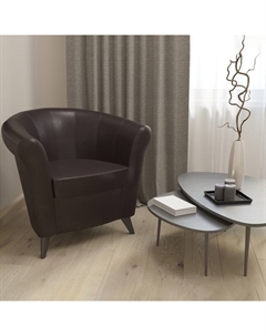 Банкетка «Лагуна», 780×630×790 мм, кожзам, цвет тёмно-коричневый Гранд кволити