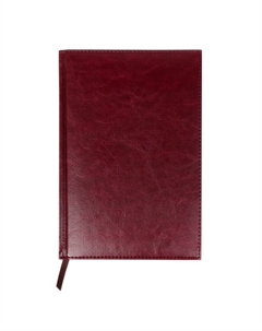 Ежедневник недатир А5 160л Небраска бордо Calligrata
