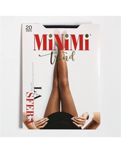 Колготки женские La sfera 20 den (в горошек), цвет nero (чёрный), размер 4 Minimi