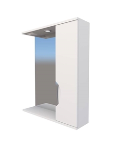 Шкаф-зеркало Модерн (с подсветкой ) правый 70 Logro