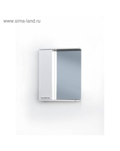 Шкаф-зеркало Волна Левый 55 15 см х 55 см х 70 Logro