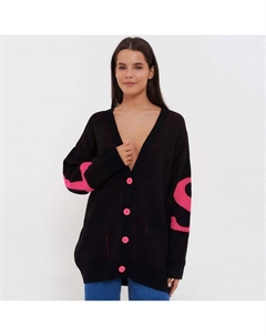 Кардиган женский, цвет чёрный, размер ONE SIZE (42-46) Little secret