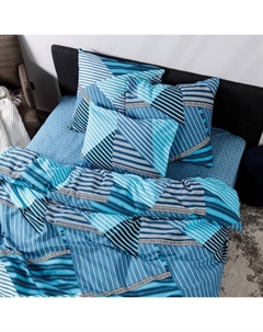 Постельное бельё 1.5-спальное «Страйп», бязь Luisa de rizzo