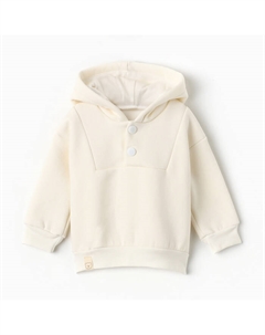 Толстовка Blueberry р. 80-86, молочный Крошка я