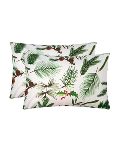 Комплект наволочек «. Еловые ветви», 50×70 см, 2 шт., бязь, хлопок 100% Этель