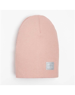 Шапка для девочки, цвет пудра, размер 54-58 Hoh loon