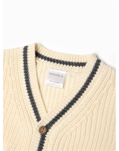 Кардиган, рост 80-86 см, бежевый Крошка я