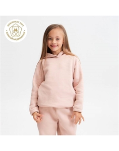 Худи детское : Basic Line KIDS, пудровое, рост 128 см Minaku