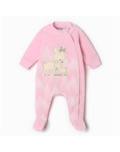 Комбинезон для детей, цвет розовый, рост 68 см Luneva