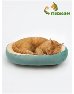 Лежанка для животных, 50×45 см, мятная Пижон