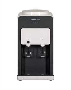 Кулер для воды HIBERG DK 20W, нагрев и охлаждение 420/85 Вт, бело-серый Hiberg