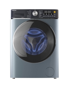 Стиральная машина HIBERG i-DDQ8 - 10614 Sd, класс А+++, 1400 об/мин, до 10.5 кг, тёмно-серая Hiberg