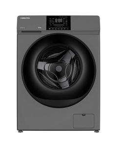 Стиральная машина HIBERG i-DDQ6 - 814 Sd, класс А+++, 1400 об/мин, до 8 кг, серая Hiberg