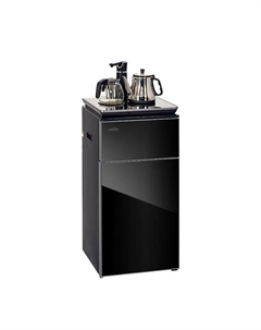 Кулер для воды HIBERG F-91FGB, напольный, нагрев и охлаждение, 1350/70 Вт, 7.5 л, чёрный Hiberg