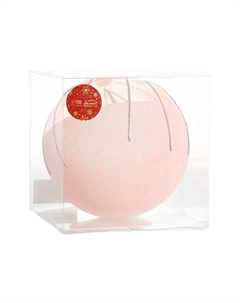 Ёлочный шар «Николь», новогодний, d=20 см, розовый Зимнее волшебство