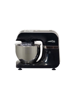 Миксер Hiberg MP 1040 DB, планетарный, 1000 Вт, 4 л, 6 режимов, чёрный