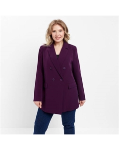 Пиджак женский : Classic, фиолетовый, размер 56 Minaku