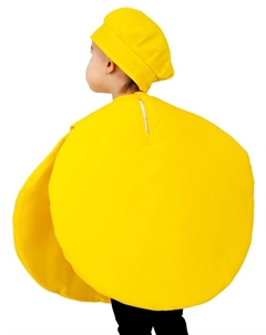 Карнавальный костюм «Колобок», накидка, колпак, рост 98-122 см Карнавалофф