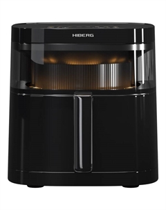 Аэрогриль HIBERG MGG 600 B, 2200 Вт, 80-200°C, 5.8 л, чёрный Hiberg