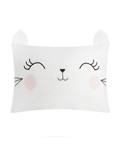 Наволочка Pink cat, 50х70 см, 100% хлопок, бязь Этель