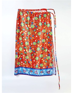 Карнавальная юбка «Марья Кудесница» красная Волшебная маска