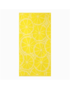 Полотенце махровое Lemon color 70×130 см, цв.желтый, 360 г/м, хлопок 100% Дм-люкс
