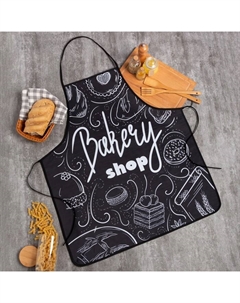 Фартук «» Bakery shop, 70×68 см, 100% п/э Этель