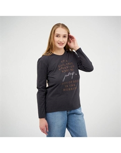 Лонгслив женский, цвет графит, размер 54 Ohana market