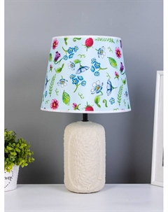 Настольная лампа «Элизабет» Е14 40 Вт бежевый Risalux