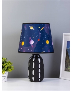 Настольная лампа «Крипта» Е14 40 Вт черный Risalux