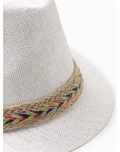 Шляпа мужская, цвет белый, р-р 58 Minaku