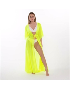 Туника пляжная женская, цвет салатовый, размер 54 Zlhai