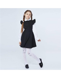Школьный сарафан, цвет черный, рост 140 Модные ангелочки
