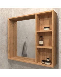 Шкаф-зеркало Асти 70, 15 х 70 х 70 Logro