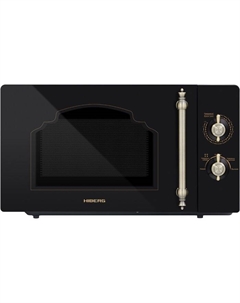 Микроволновая печь HIBERG VM-4288 BR, 700 Вт, 20 л, цвет чёрный Hiberg
