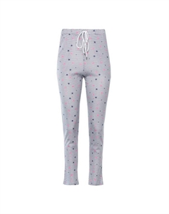 Брюки женские, цвет белый с серый полоской, размер 50 Ohana market