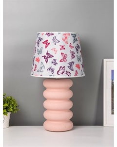 Настольная лампа «Беатриса» Е27 40 Вт розовый Risalux