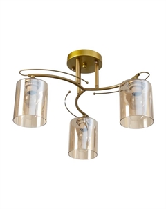 Люстра 1084/3GD 40 Вт Е27 золото Bayerlux