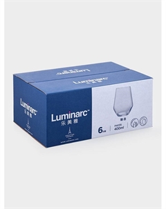 Набор стаканов VAL SURLOIRE, 400 мл, 6 шт., стекло, прозрачный Luminarc