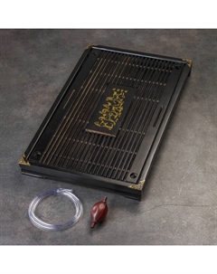 Поднос для чайной церемонии, чабань, 53×33×5 см, дерево японский дуб Джекичай