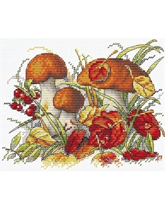 Набор для вышивания «Дары осеннего леса» М.п.студия