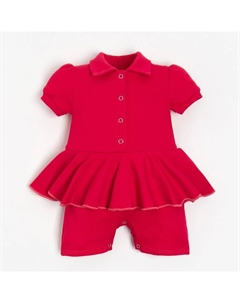 Боди-платье детское, цвет фуксия, рост 62-68 см Minaku