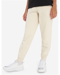 Брюки для девочек Ess Script, Бежевый Puma